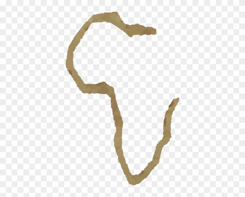 102 Best Belafrique - Outline Of Africa Vector #324647