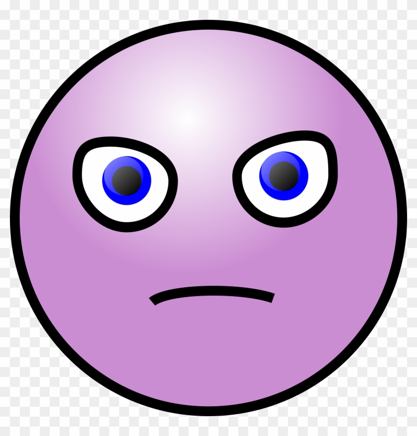 Transparent Background Angry Face #324664