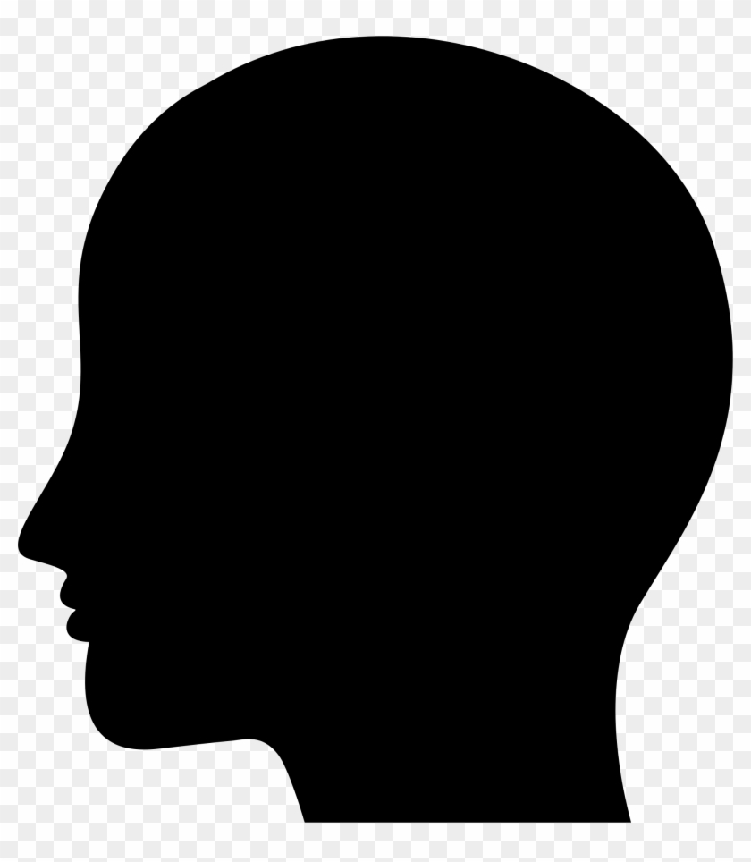 Clipart - Silhouette Side View Icon #324668