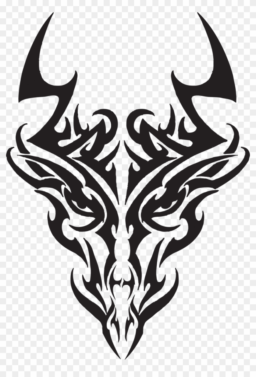 Tattoo Drawing Dragon Tribe Clip Art - Tattoo Drawing Dragon Tribe Clip Art #324713