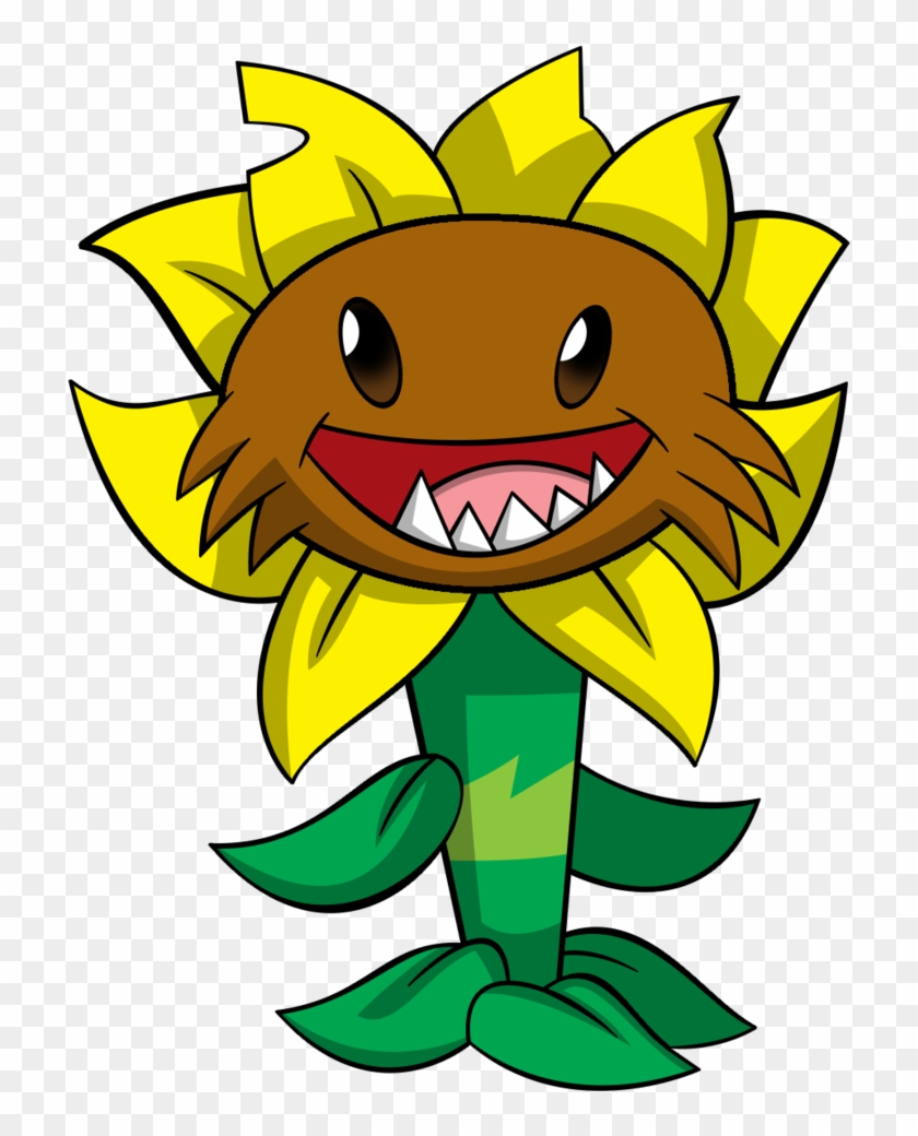Primal Sunflower By Ninjawoodpeckers91 - Sunflower Plants Vs Zombies #324793