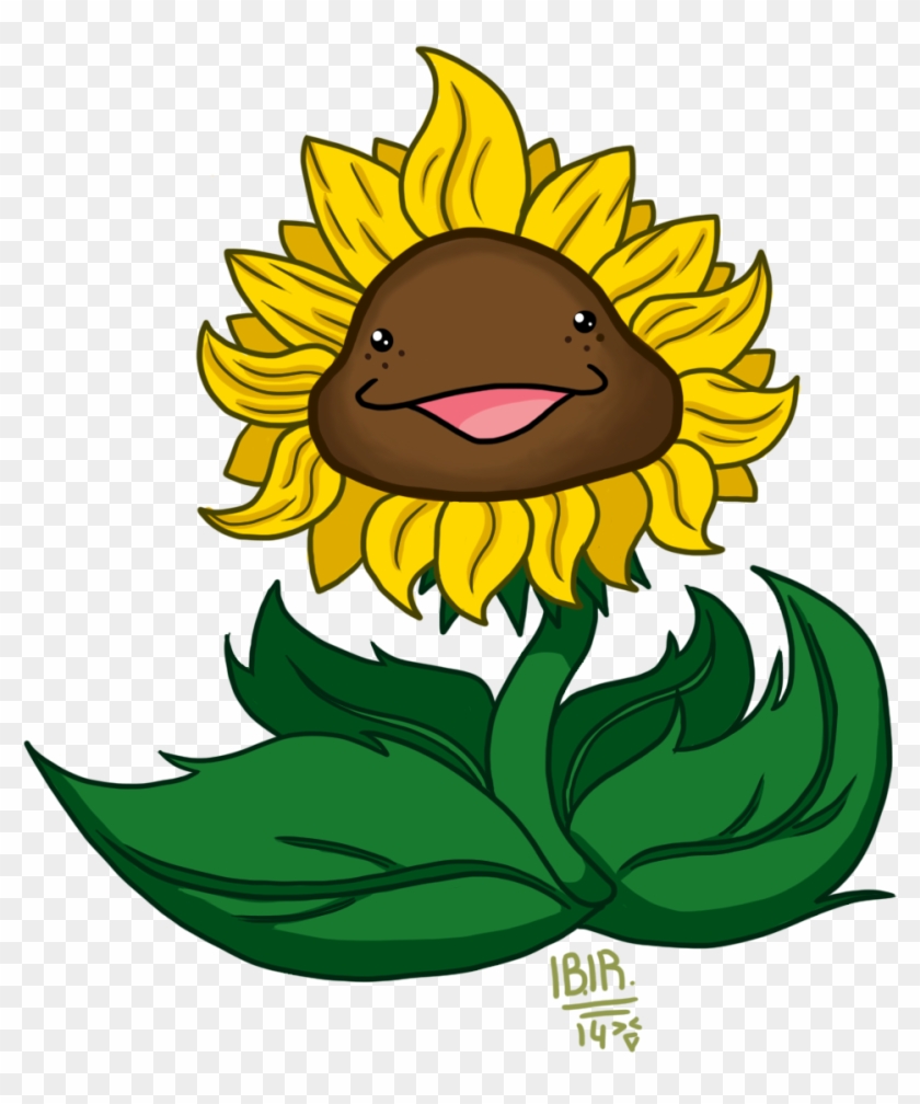 Zombies Sunflower For Elizabeth By Skull Splinters - Plants Vs. Zombies #324839