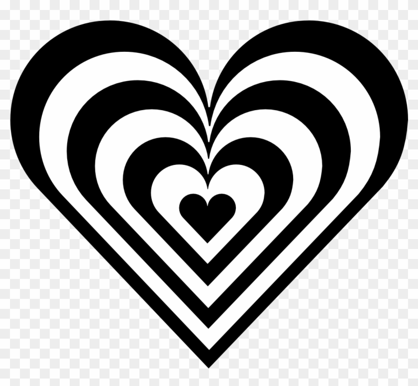 Free Cebra Free 4 Friends Free Zebra Heart - Black And White Heart #324848