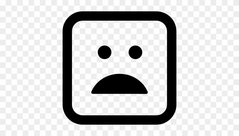 Disappointed Emoticon Face Vector - Number 3 Icon #324850