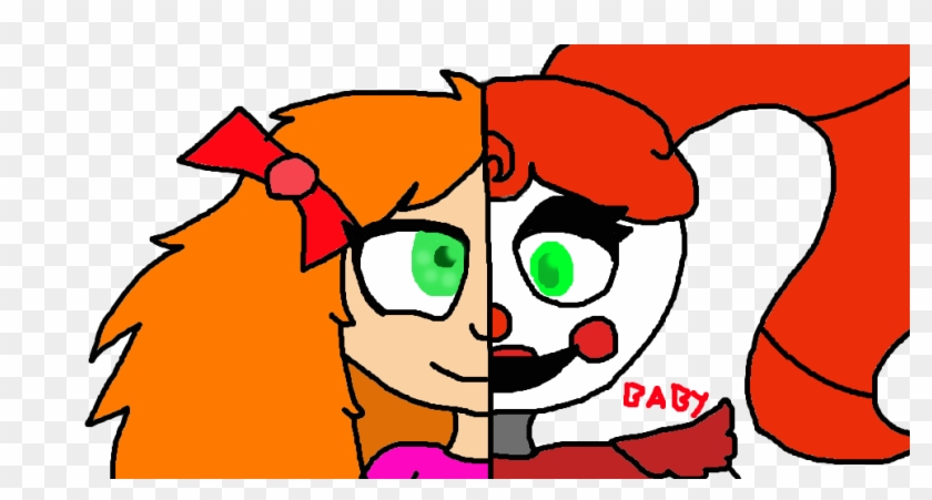 Icecream Child Face With Baby By Lolbit Teh Fox - Cartoon #324932