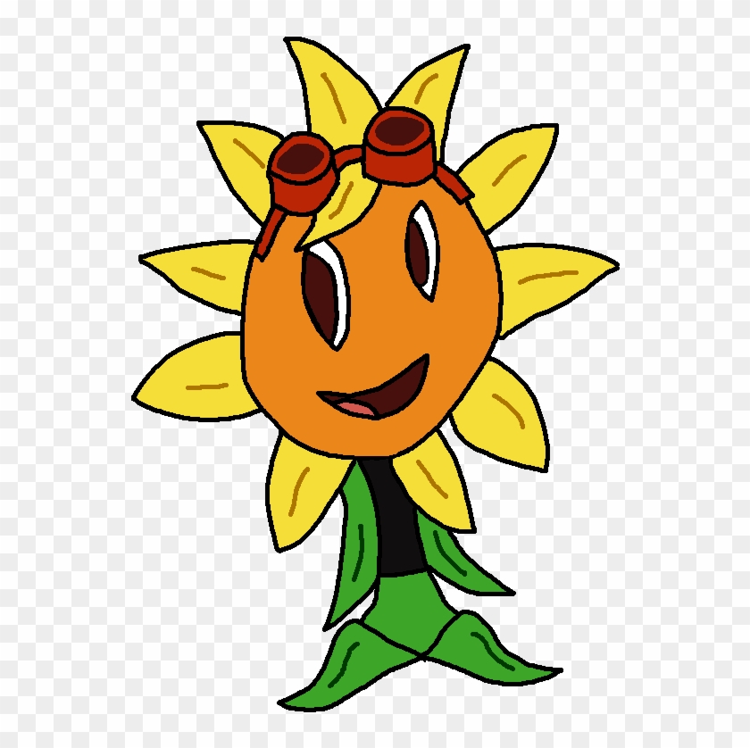 Free: Pvz Sunflower By Derpylittletoaster - Plants Vs Zombies