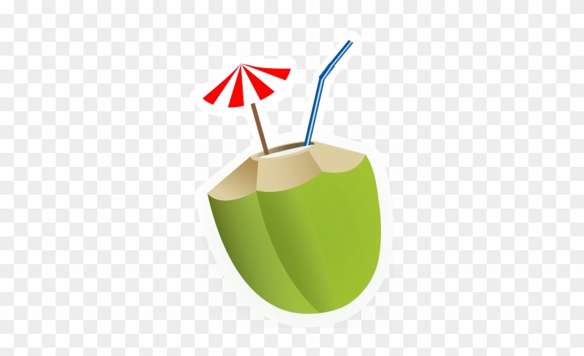 Coconut Clipart Coconut Juice - Coconut Drink Png #325042