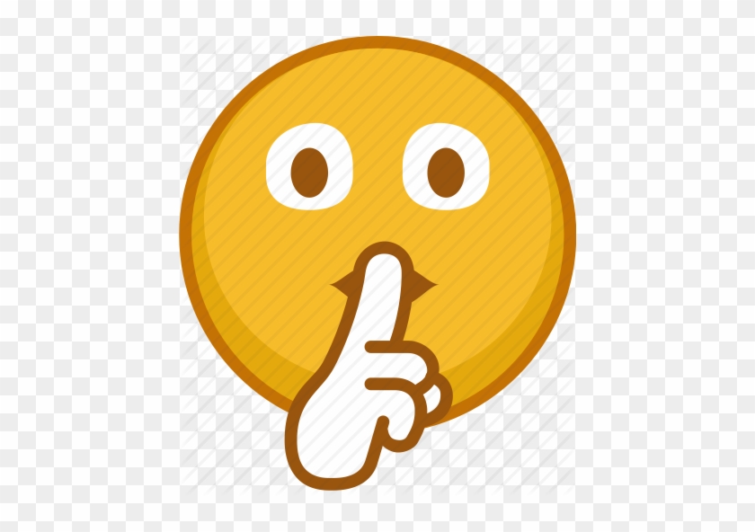 Emoji Transparent Avatar Emoji Emoticon Emoticons Person - Silence Emoji #325097