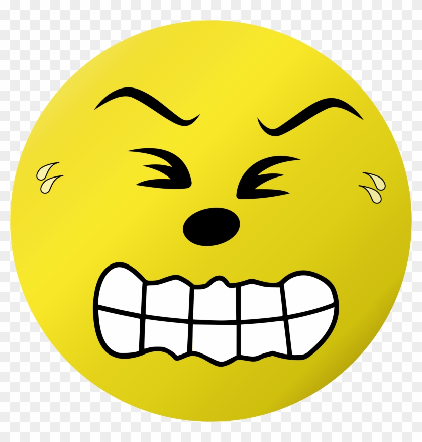 Constipated Emoji - Pain Clipart #325149