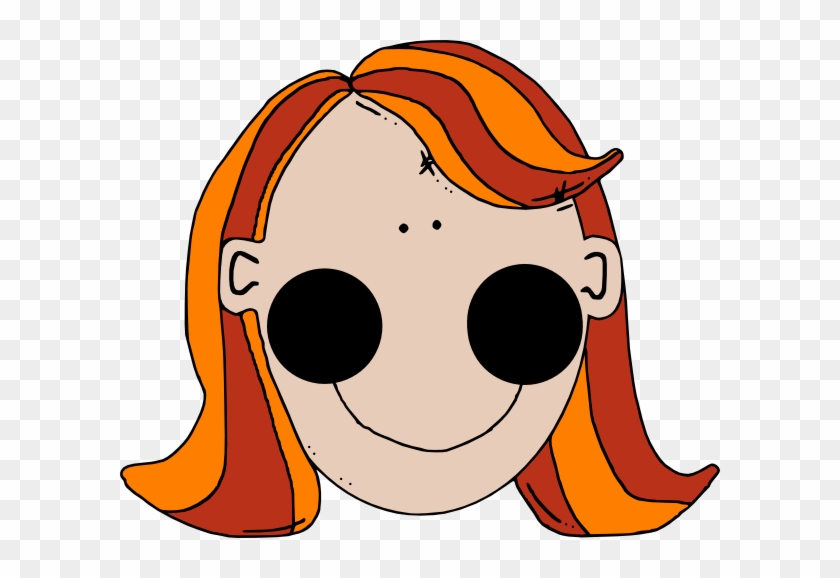 Original Png Clip Art File Teenage Girl Cartoon Face - Cartoons Of Teenage Girl #325178