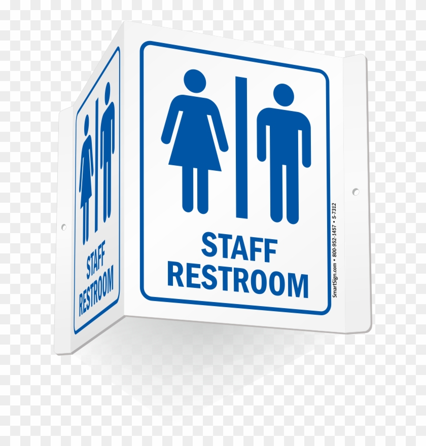 Zoom, Price, Buy - Women And Men Bathroom Sign #325194