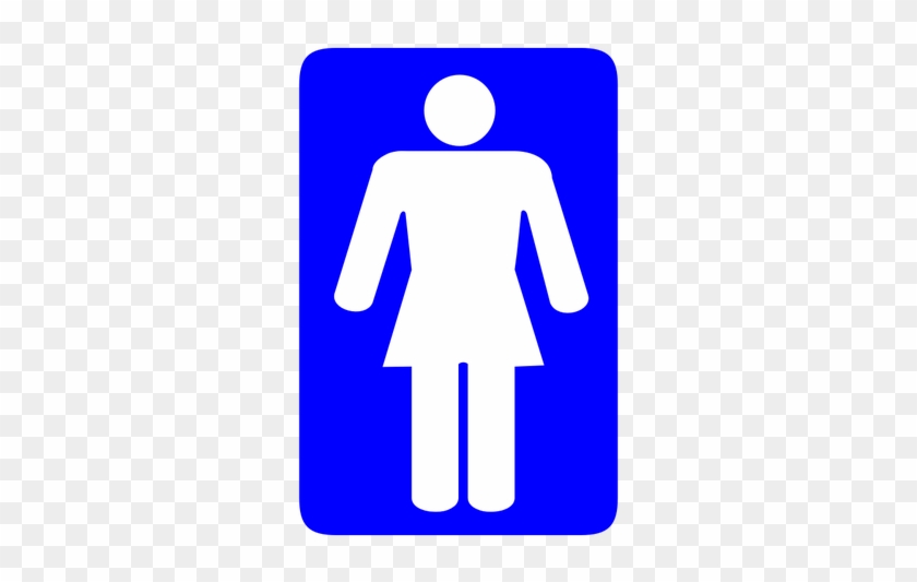 Ladies Toilet Sign Vector Drawing - Application Icon Toilette Femme #325195