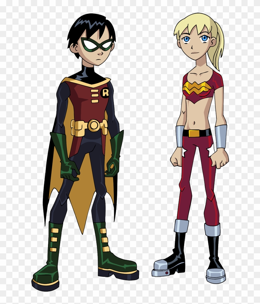 Robin And Wonder Girl By Glee-chan - Wonder Girl #325251