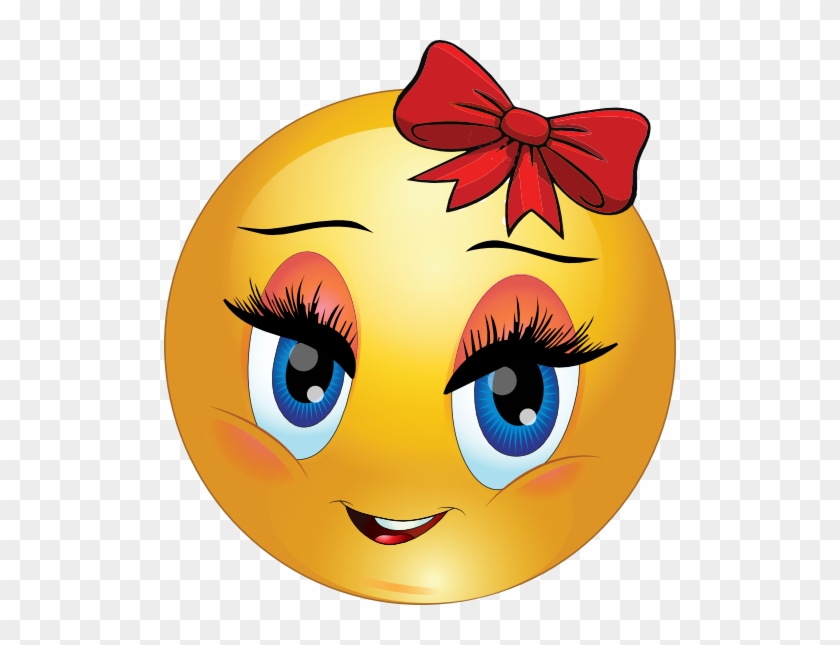 Smiley Clipart Emoticon Face 6799853jpg Icon - Girly Emoticon - Free ...