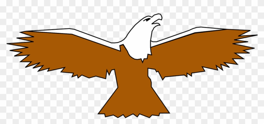 Flying Hawk Cliparts 8, - Birds Wings Spread Clipart #325303