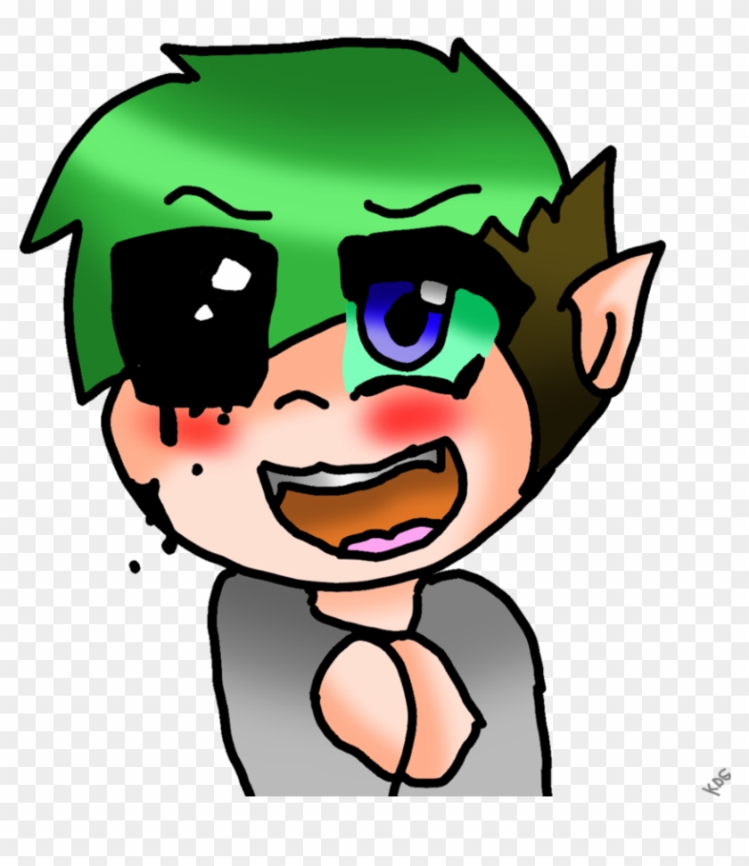 Chibi Antisepticeye By Kawiidinogirl - Chibi Antisepticeye #325315