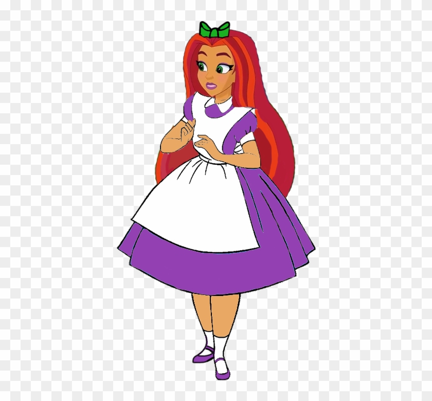 Starfire In Wonderland By Darthraner83 - Lana Pokemon Alice In Wonderland #325322