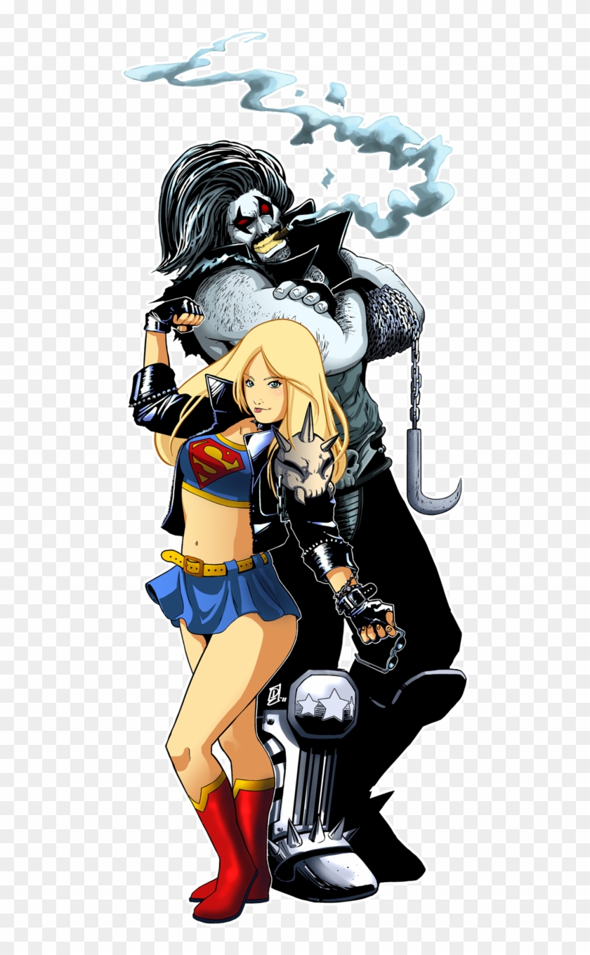 Superheroes - Dc Lobo And Supergirl #325326
