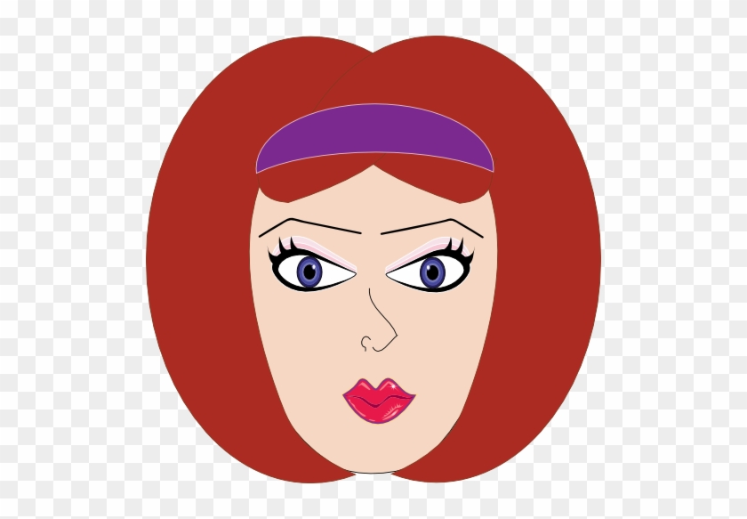 Pretty Woman Orange Hair - Svg-edit #325385