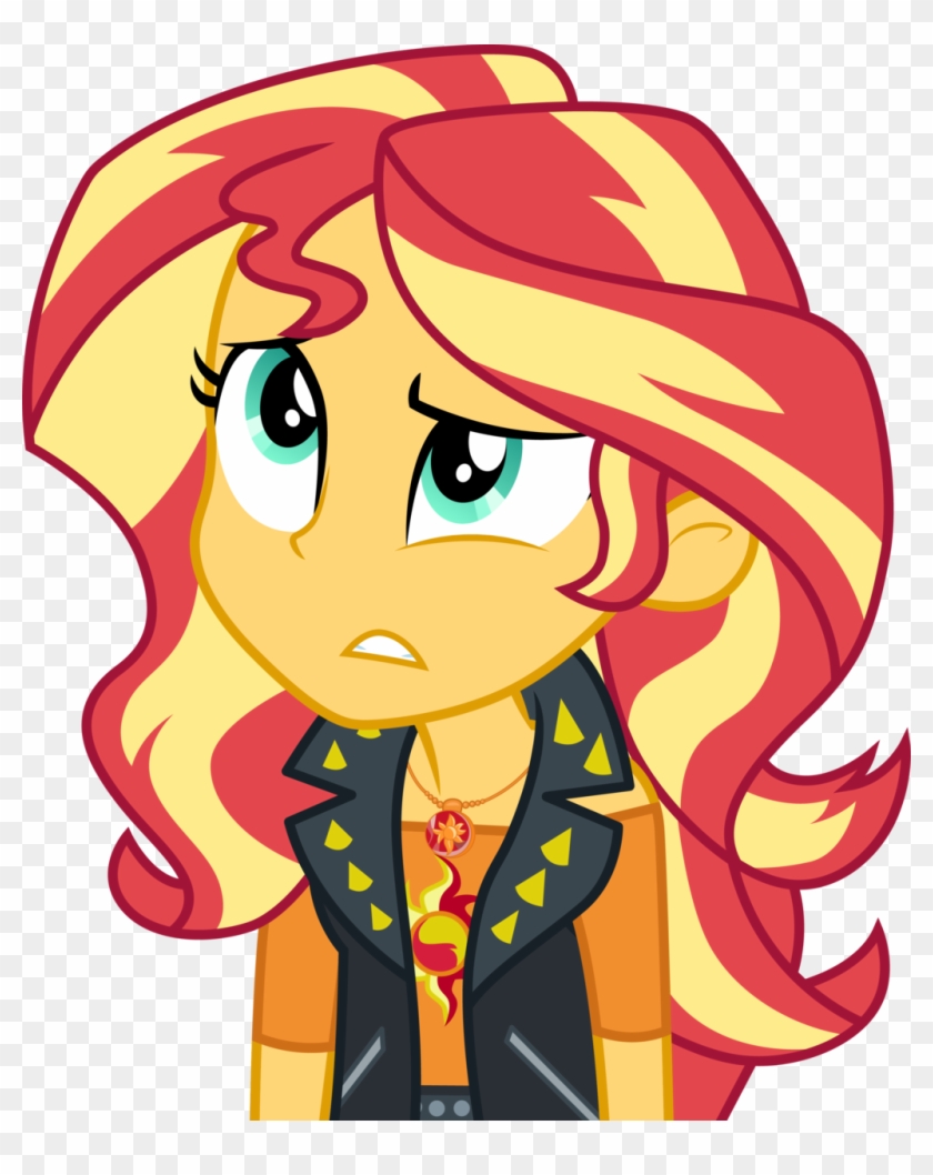 Annoyed Sunset Shimmer By Cloudyglow Annoyed Sunset - My Little Pony Equestria Girls Sunset Shimmer #325401