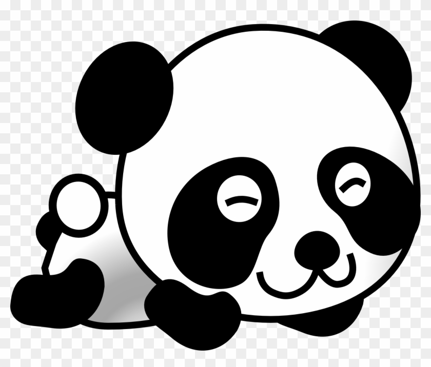 Giant Panda Bear Cuteness Clip Art - Giant Panda Bear Cuteness Clip Art #325430