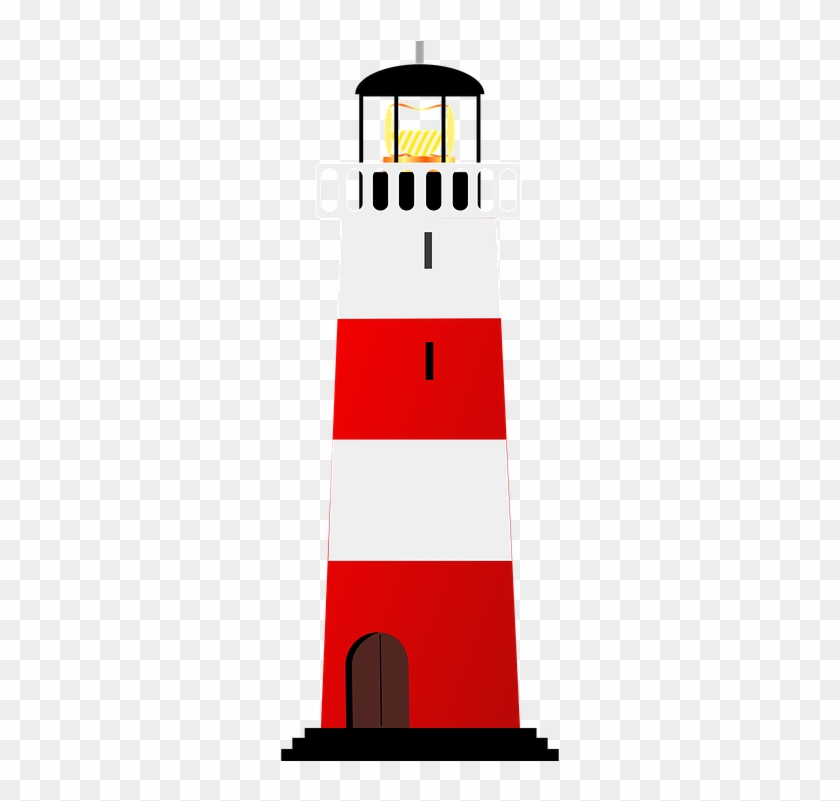 Light House Clipart 3, - Light House Vector Png #325424