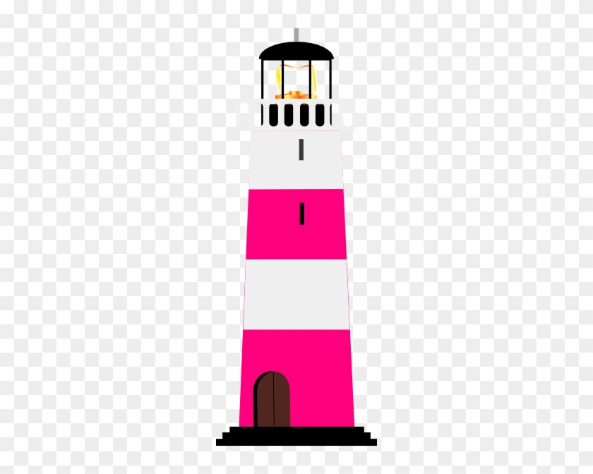 Lighthouse Clipart Pink - Lighthouse Png Pink #325426