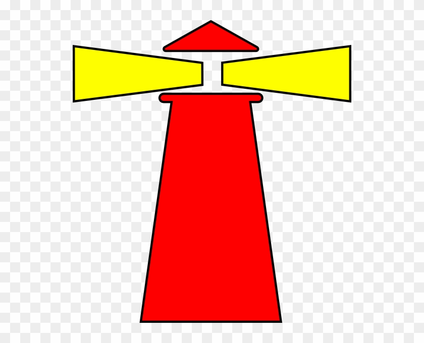 Red Beacon Yellow Light Clip Art - Cartoon Beacon #325441