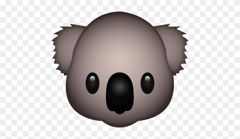 Koala Emoji - Koala Emoji Png - Full Size PNG Clipart Images Download