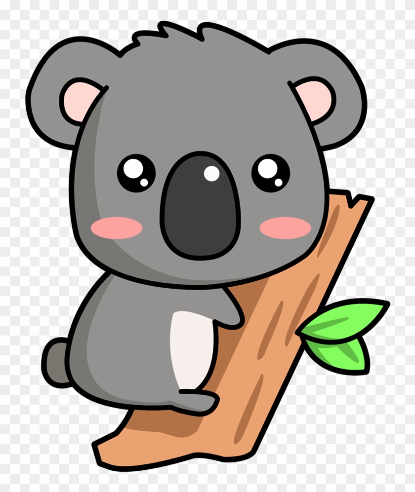 Free Cute Cartoon Koala Clip Art - Cute Koala Clipart #325474