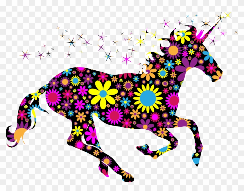 Magical Unicorn Silhouette - Unicorn Transparent Background #325543