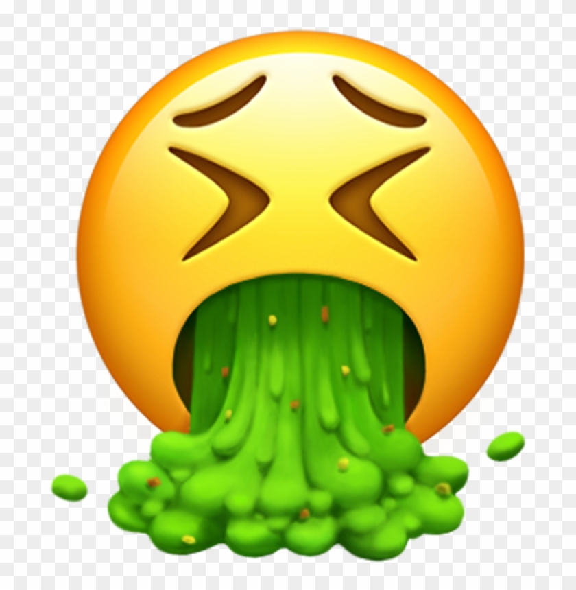 Apple Is Getting A Vomit Face Emoji To Make All Your - Emoji Vomitando Png #325561