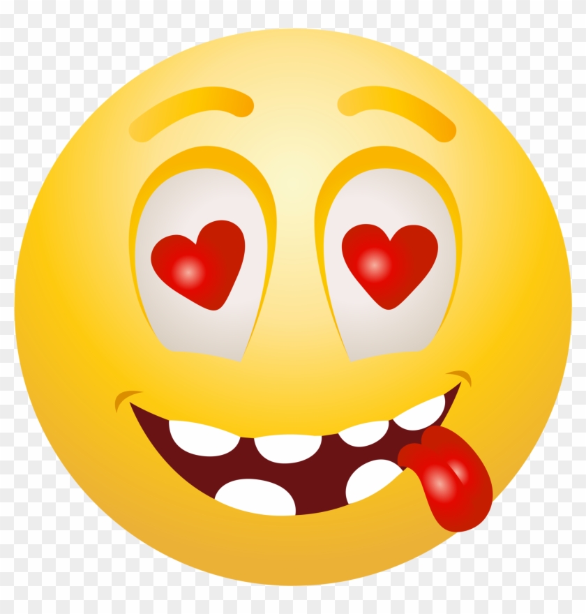 Emoticon Smiley Emoji Love Clip Art - Emoticon Smiley Emoji Love Clip Art #325633