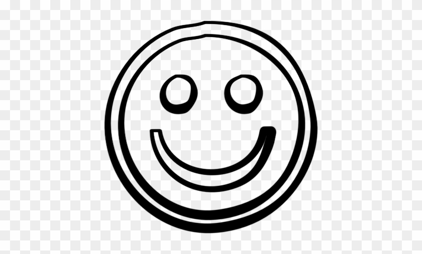 Smiley handdrawn face doodle icon and freehand... - Stock Illustration  [92561794] - PIXTA