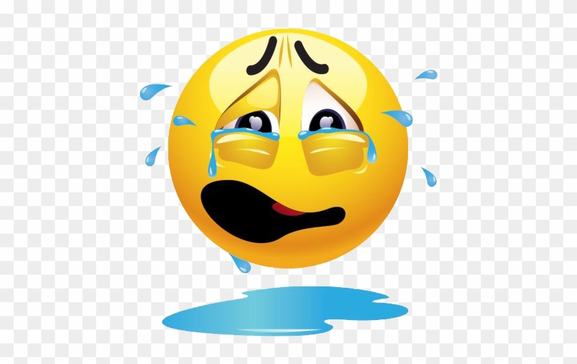 Crying Emoji Png File - Crying Emoticons #325595
