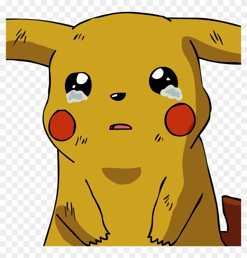 By Twistedfevercomics On Clipart Library - Crying Pikachu Png #325598