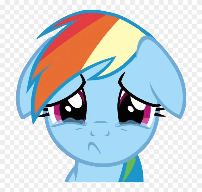 Rainbow Dash Sad - You Don T Like Ponies #325602