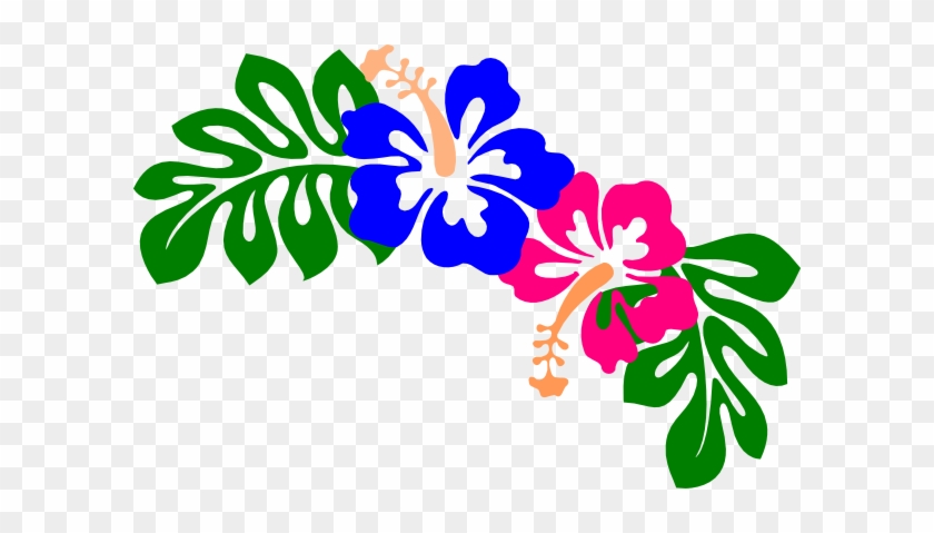 Hibiscus Clip Art - Hawaiian Flower Transparent Background #325610