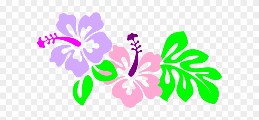 Hibiscus Clip Art At Clkercom Vector Online - Tropical Flower Clip Art #325618