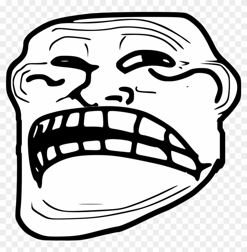 Trollface Background Transparent - Troll Face Meme Png, Png Download, png  download, transparent png image