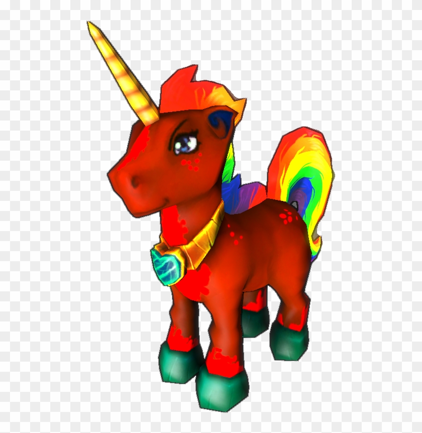 Rainbow Unicorn - Dungeon Defenders Pets #325740
