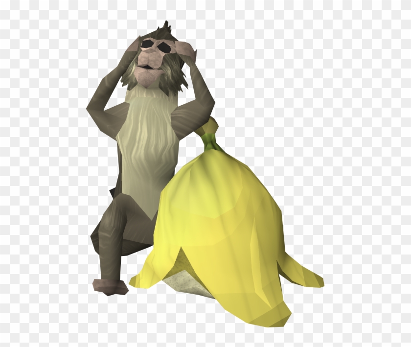 Hear No Evil Monkey Hat Detail - Runescape Monkey #325748