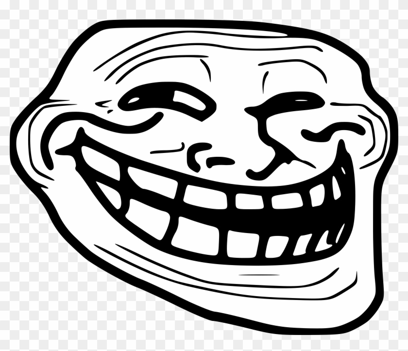 Trollface By Deniskapwnz - Black Mirror Meme Face #325791