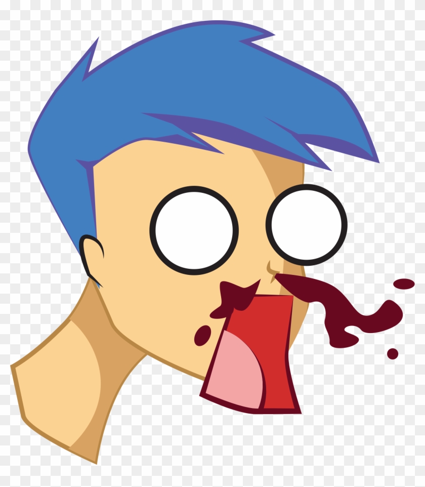 Anime Clipart Nose - Clip Art Nose Bleed #325844