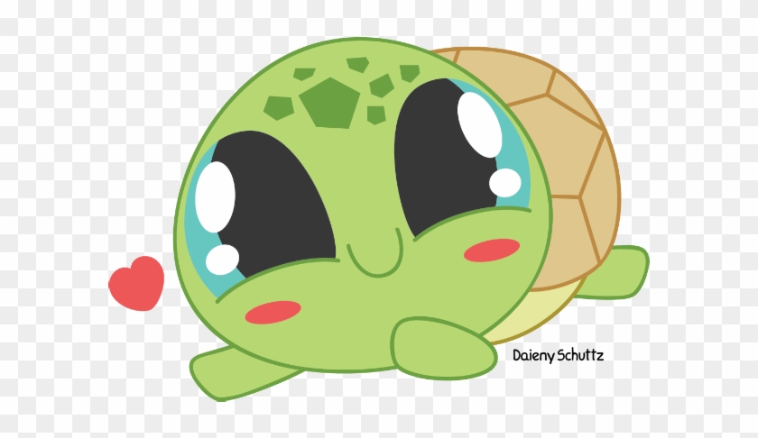 Chibi Turtle By Daieny On Deviantart - Kawaii Turtle #325889