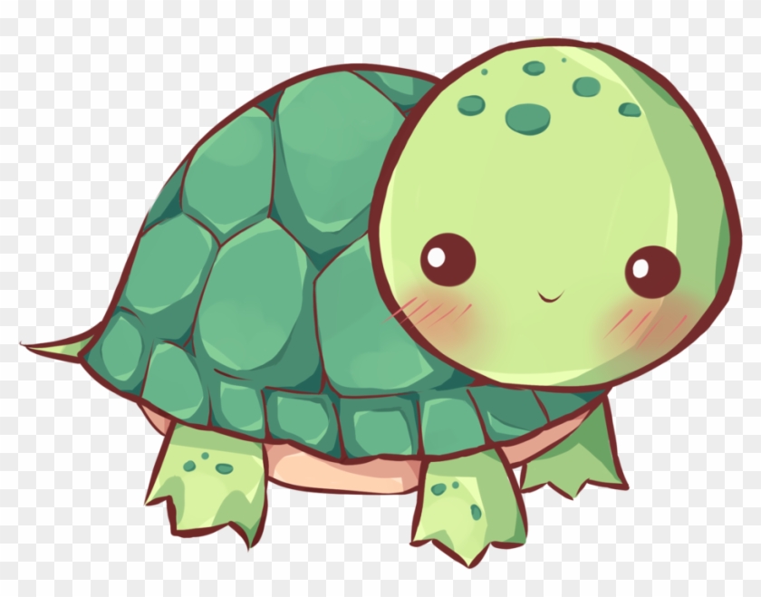 Kawaii Turtle By Dessineka On Deviantart - Kawaii Turtle #325895