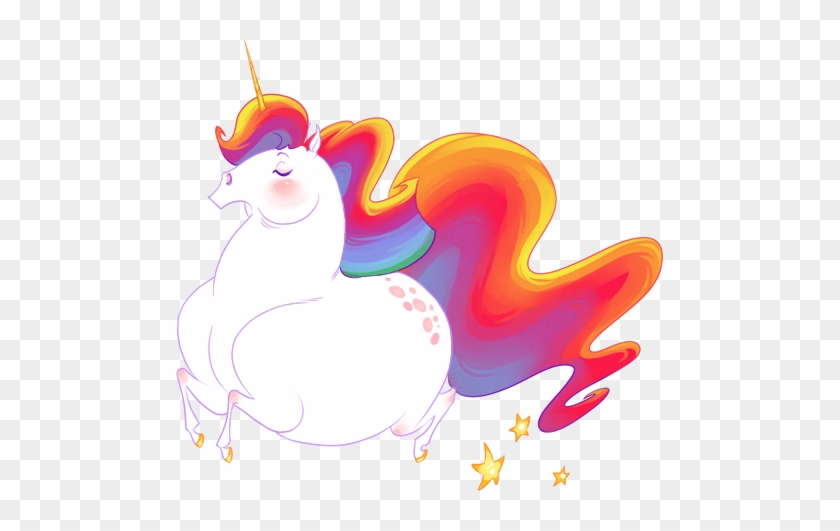 A Lovely Unicorn By Hellcorpceo - Fat Unicorn #325917