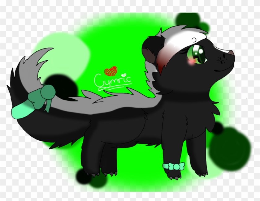 Cymric The Skunk {fursona} By Kawaii-cymric - Cartoon #325953