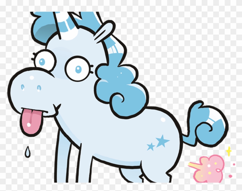 It's Unicorn Hunting Season With Quick And Quirky Card - Unicorn Farting Png Transparent #325966