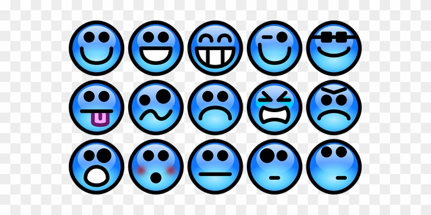 Emotions Smileys Feelings Faces Chat Expre - Smiley Face Clip Art #325969